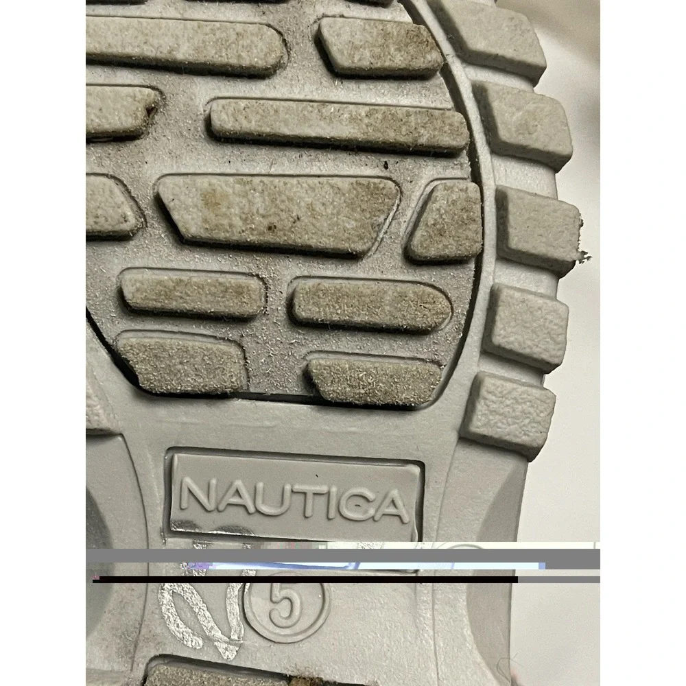 Nautica Pink Gray‎ Snow Boots Toddler 5 Bin4
